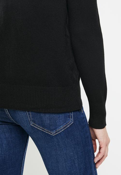 STYLE REPUBLIC - Turtleneck long sleeve jersey - black