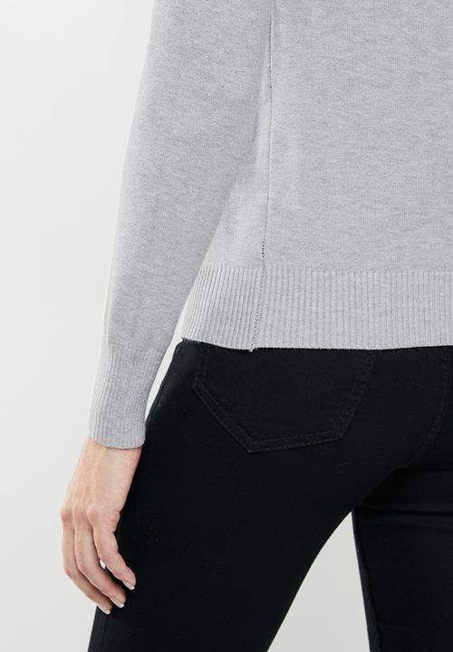 STYLE REPUBLIC - Turtleneck long sleeve jersey - grey