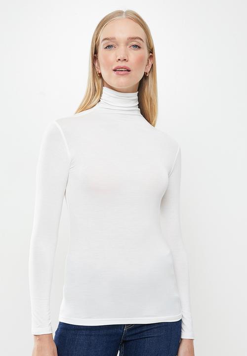 STYLE REPUBLIC - Long sleeve knit top - white