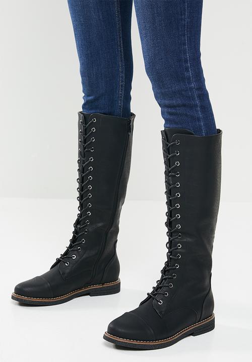 Butterfly Feet - Denali combat boot - black