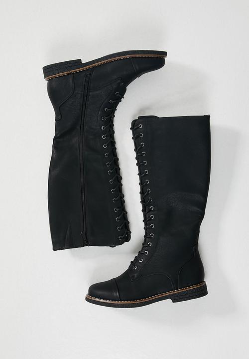 Butterfly Feet - Denali combat boot - black