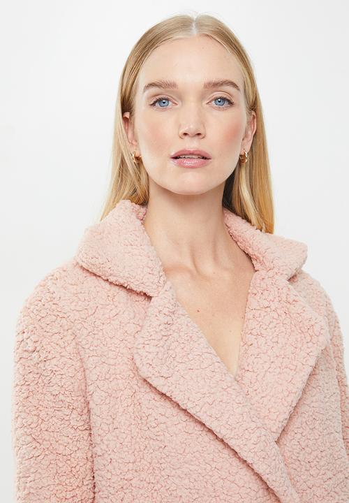 STYLE REPUBLIC - Double breasted jacket - pink
