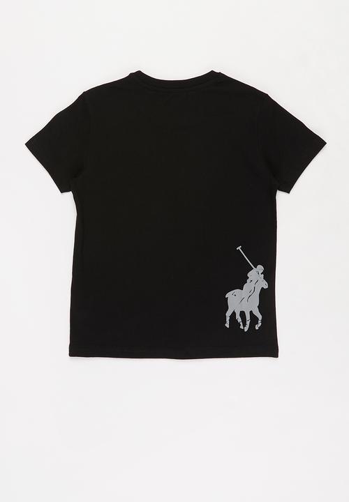 POLO - Boys rick short sleeve tee - black