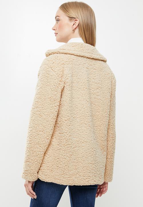 STYLE REPUBLIC - Double breasted jacket - stone