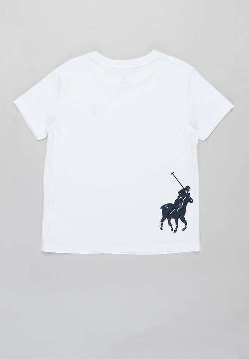 POLO - Boys rick short sleeve tee - white