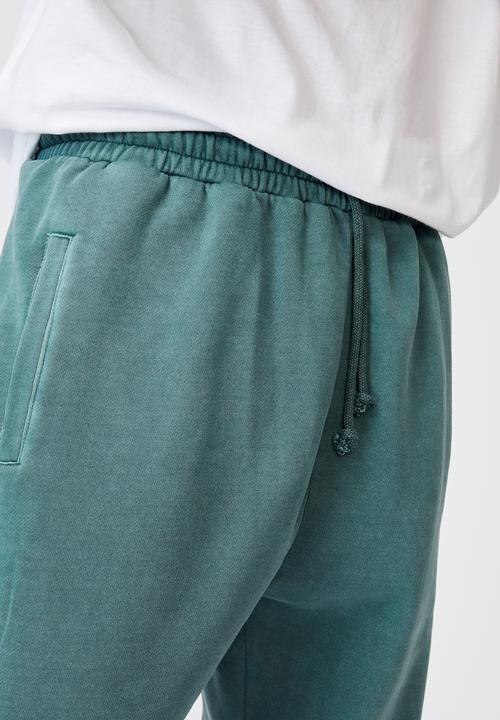 Factorie - Relaxed trackpant - washed pine teal