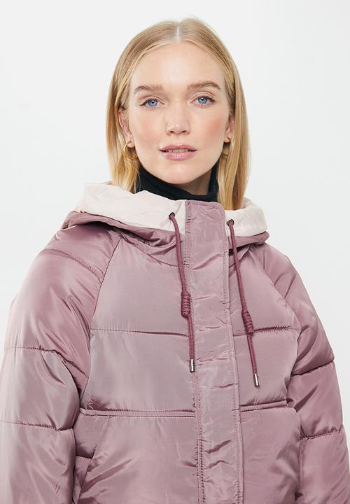 STYLE REPUBLIC - Padded puffer - purple