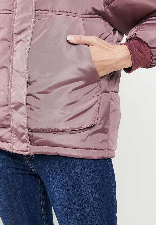 STYLE REPUBLIC - Padded puffer - purple