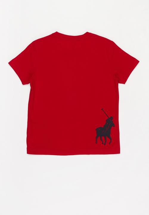 POLO - Boys rick short sleeve tee - red