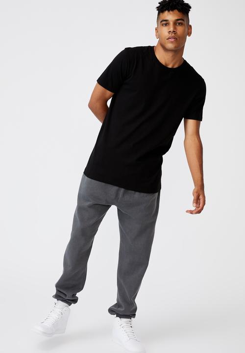 Factorie - Relaxed trackpant - washed black