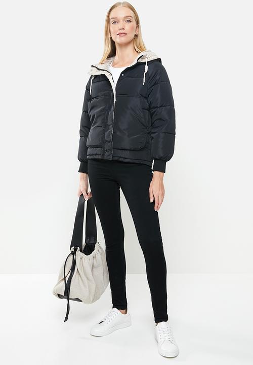 STYLE REPUBLIC - Padded puffer - black