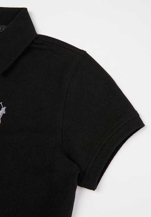POLO - Boys austin short sleeve golfer - black