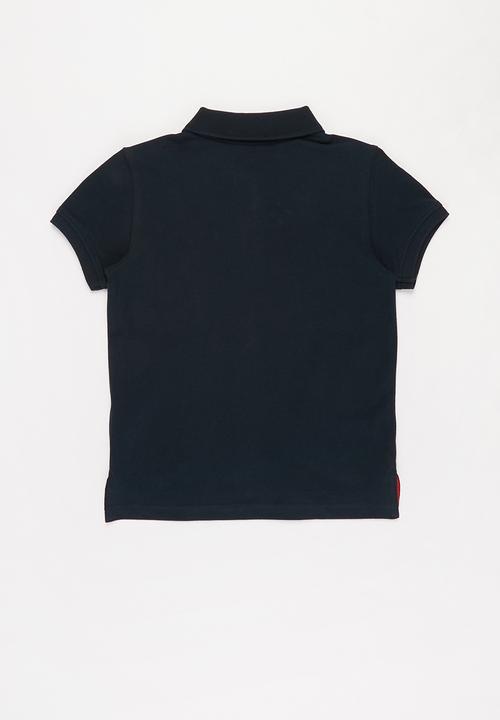 POLO - Boys austin short sleeve golfer - navy
