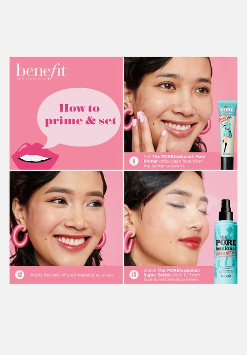 Benefit Cosmetics - The POREfessional: Super Setter Setting Spray