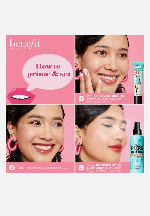 Benefit Cosmetics - The POREfessional: Super Setter Setting Spray Mini