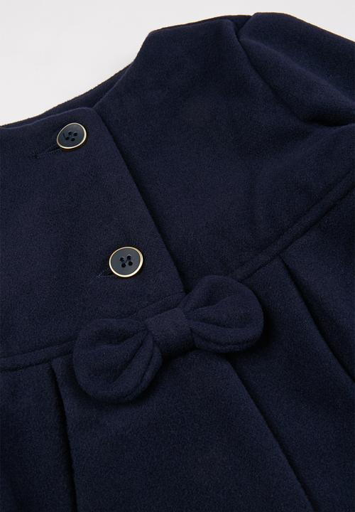 MINOTI - Faux wool coat - navy