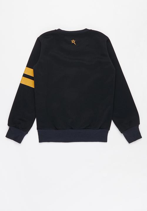SOVIET - Vista crew neck sweat top - navy