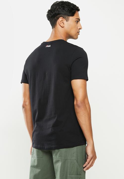 FILA - Deckle crew neck tee - black
