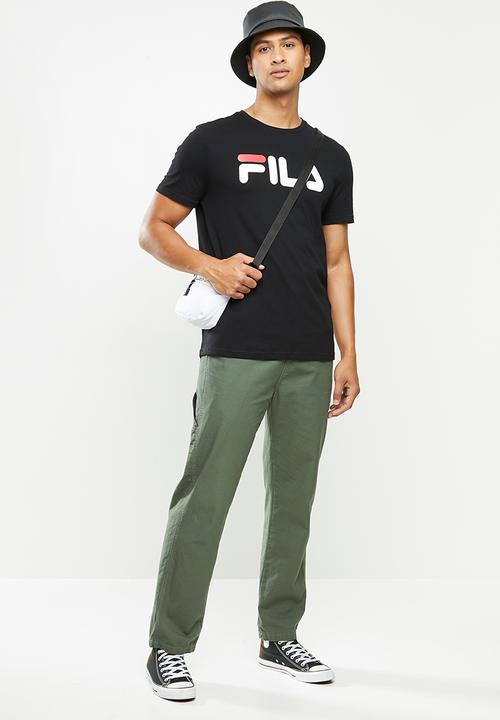 FILA - Deckle crew neck tee - black