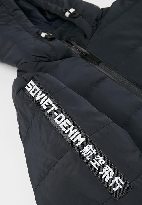 SOVIET - Kosovo fashion puffer jacket - navy