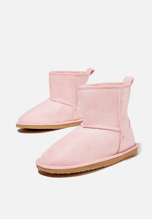 Cotton On - Body home boot - pink 