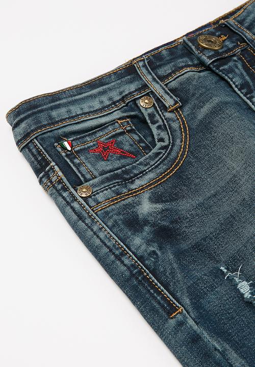 SOVIET - B luka skinny denim - bleach wash
