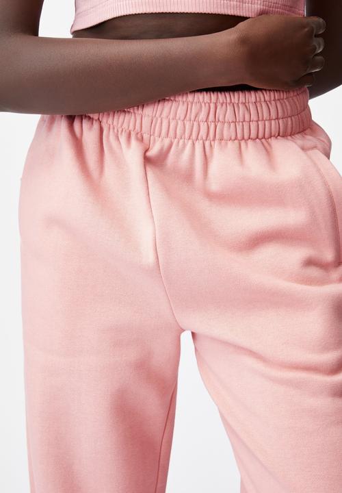 Factorie - Super slouchy trackpants - silver pink