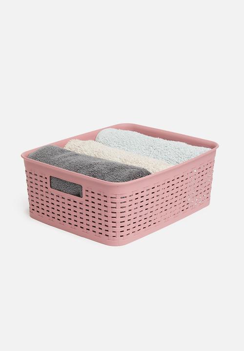 Storage Solutions - Polly storage basket - mauve
