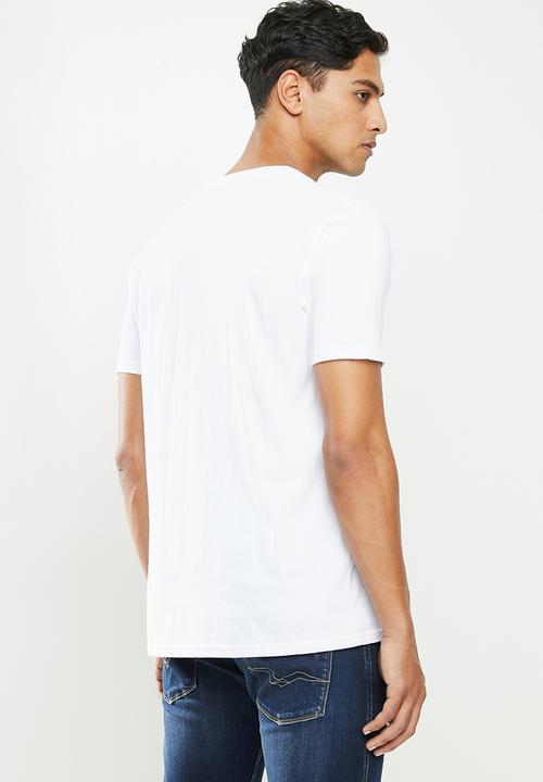 Cutty - T-shirt basic  V-neck - dove