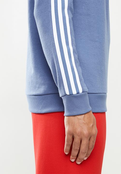 adidas Originals - 3D tf 3 strp sweatshirt - crew 