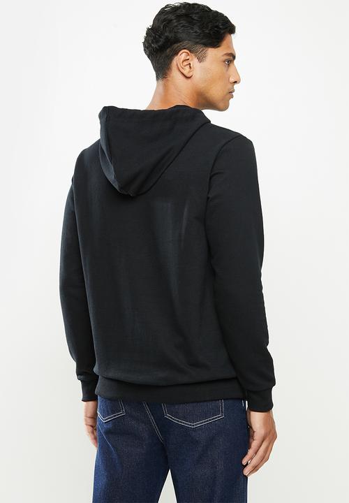 adidas Originals - Trefoil hooded sweat - black