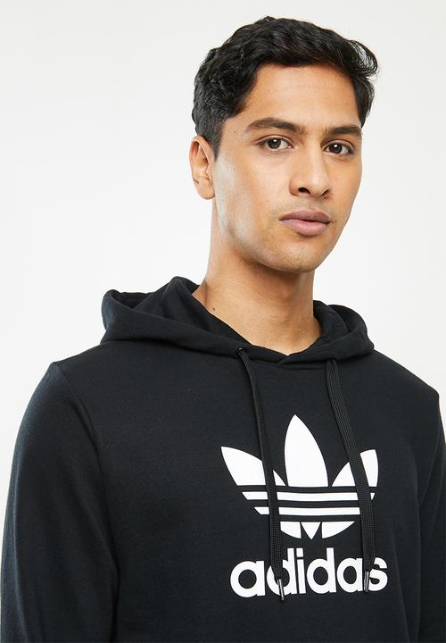 adidas Originals - Trefoil hooded sweat - black