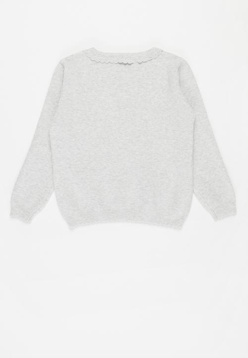 Pop Candy - Girls unicorn jersey - grey
