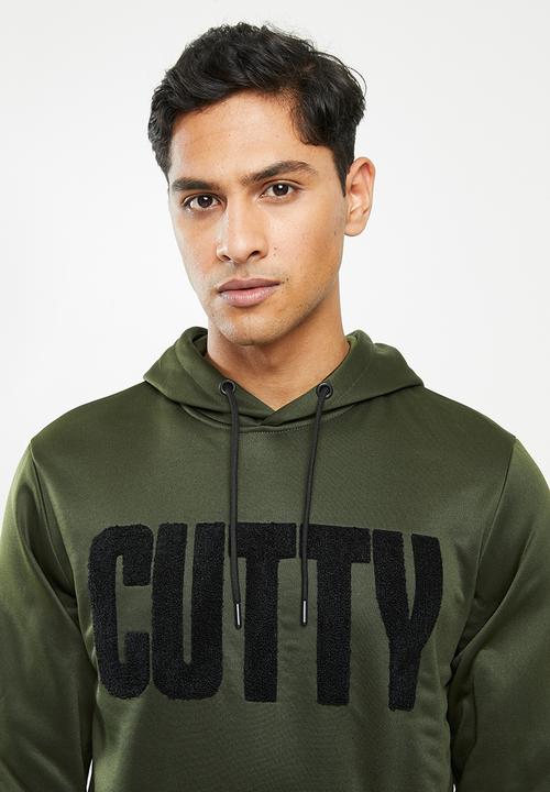 Cutty - Jacket sweater (hooded) - khaki 