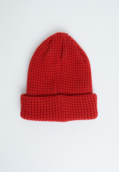 Billabong  - Groms ballast beanie - red