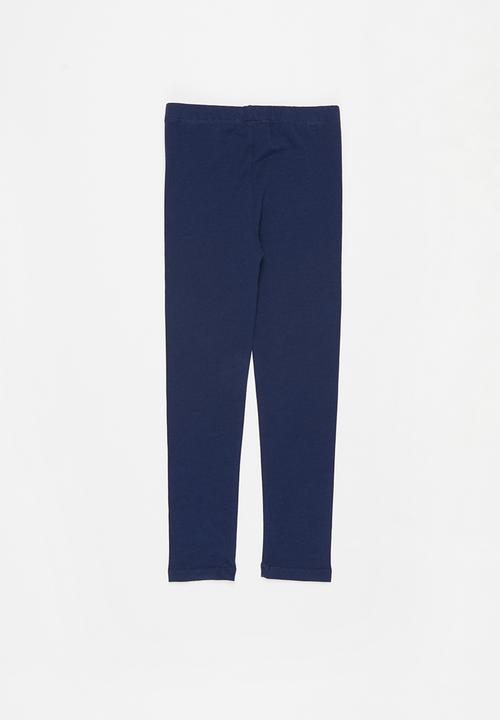 Pop Candy - Girls unicorn legging - navy