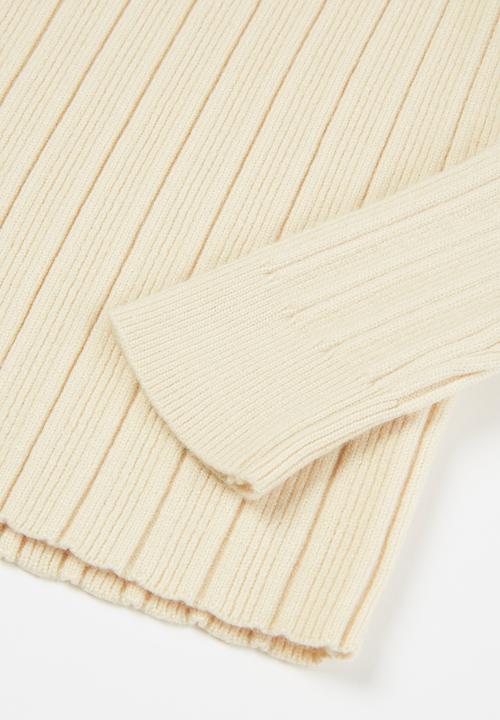 Pop Candy - Girls ruffle jersey - neutral