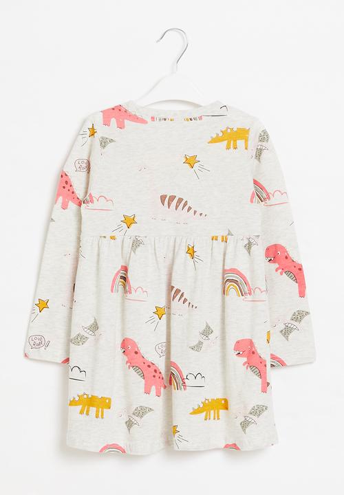 Pop Candy - Girls animals & rainbows dress - multi