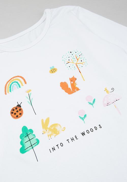 Pop Candy - Girls into the woods crew - white