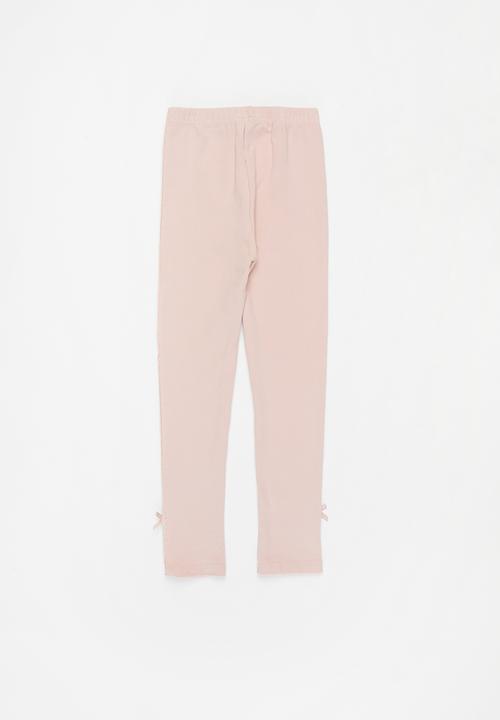 Pop Candy - Girls embroidered legging - pink