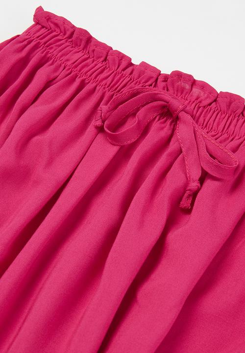 Pop Candy - Younger girls 2-pack skirts - black & pink 