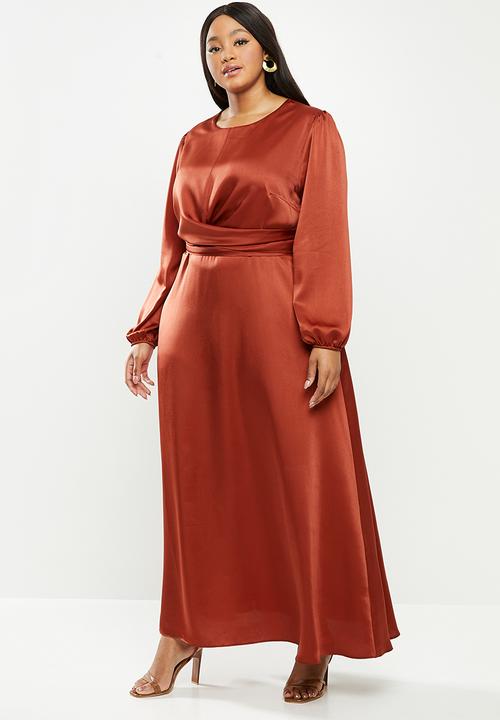 dress with matching head scarf