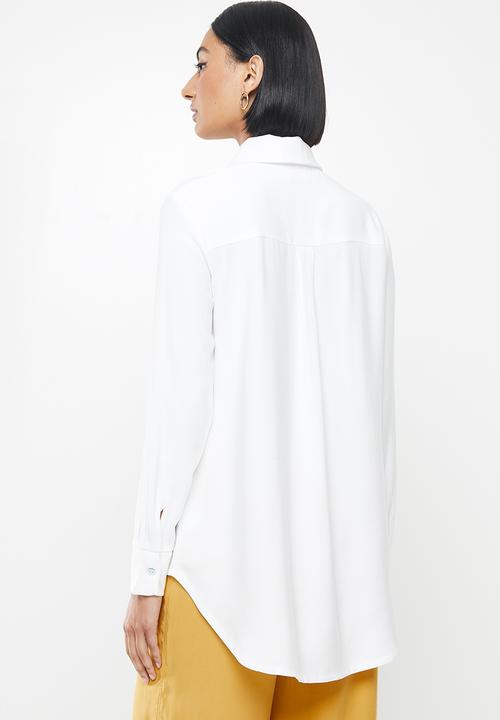 Me&B - The oversized shirt - white