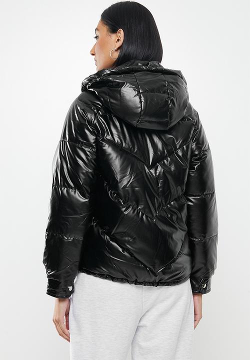 STYLE REPUBLIC - Hood puffer - black