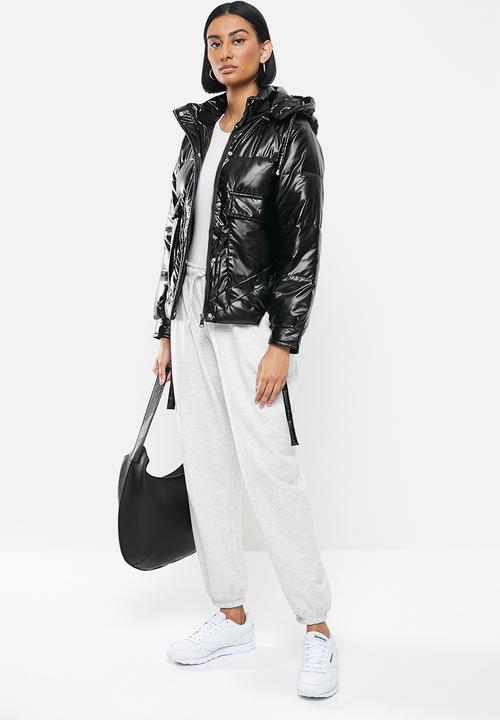 STYLE REPUBLIC - Hood puffer - black