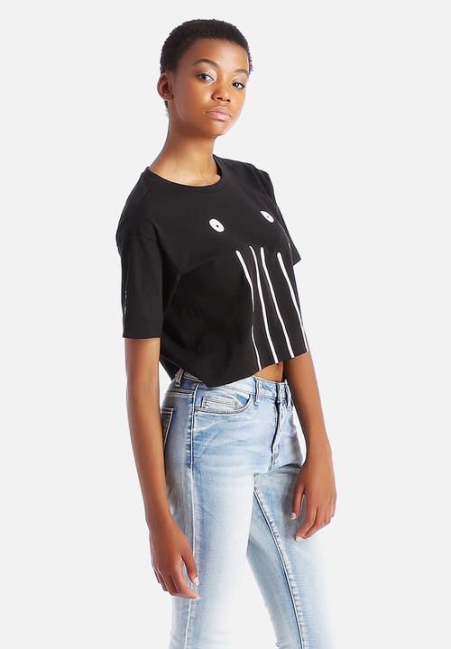 G-STAR - Cropped Face Tee