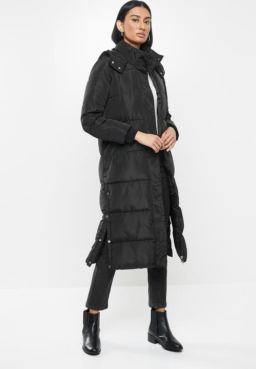 STYLE REPUBLIC - Maxi puffer - black
