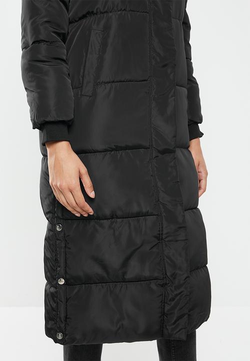 STYLE REPUBLIC - Maxi puffer - black