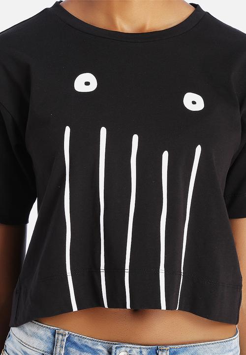 G-STAR - Cropped Face Tee
