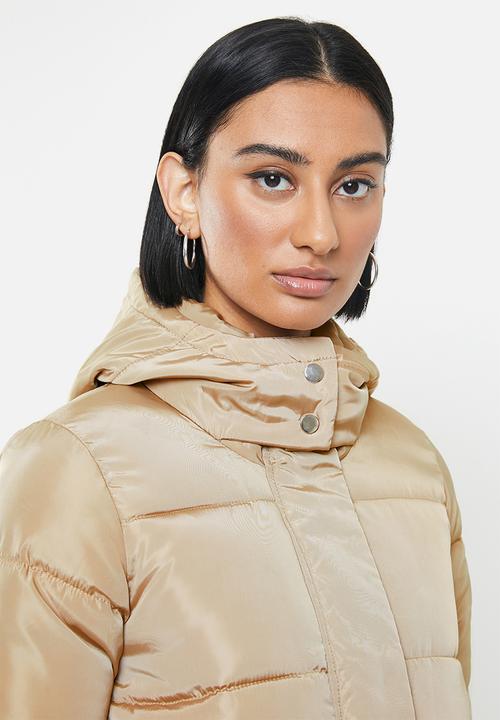 STYLE REPUBLIC - Maxi puffer - stone